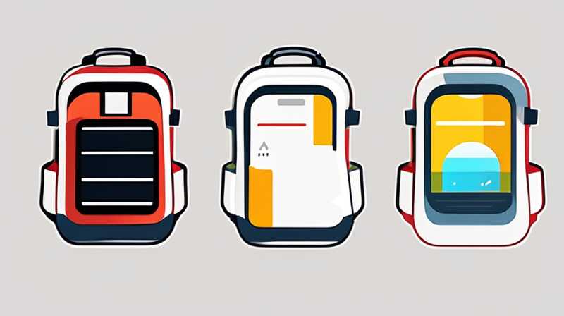 How long does it take to charge a mobile solar backpack?