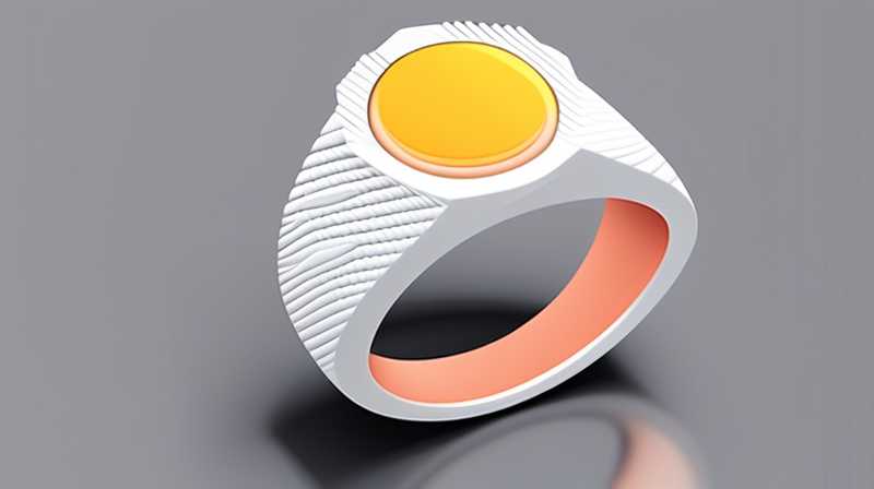 How to place the solar silicone ring