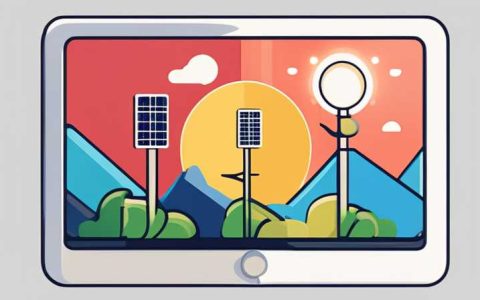 What kind of lights should go with solar panels?