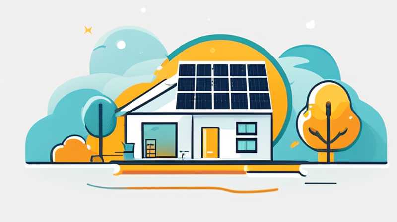 How to install solar energy with only flue