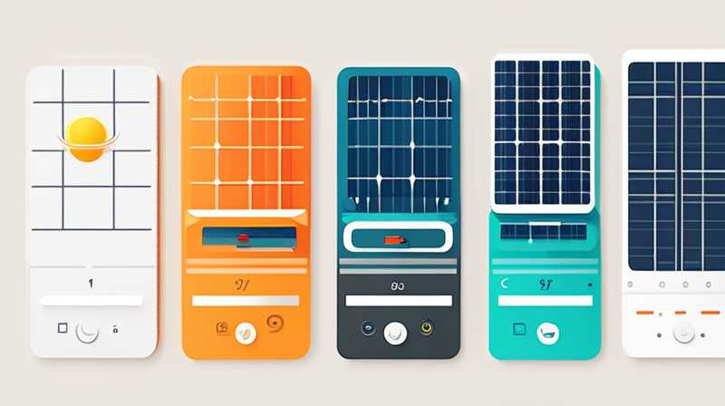 How to wire multiple solar controls