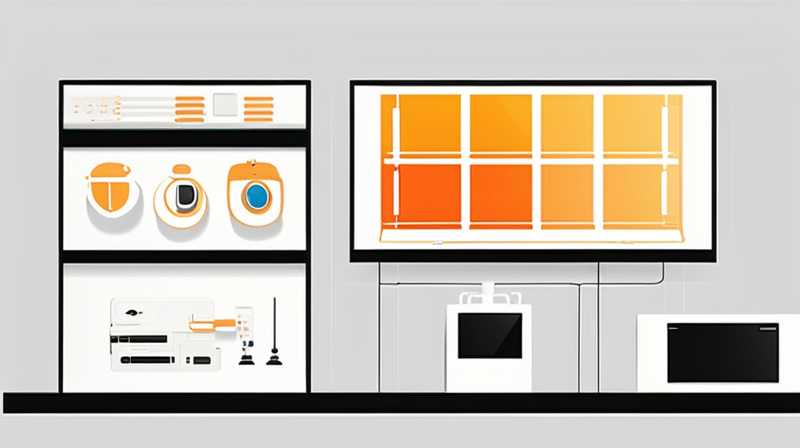 How to add wall mounted solar media