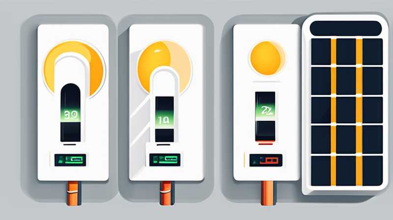 How many volts does a 12v solar battery have to be considered as power loss?