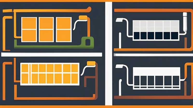 How to connect solar panels in the dormitory