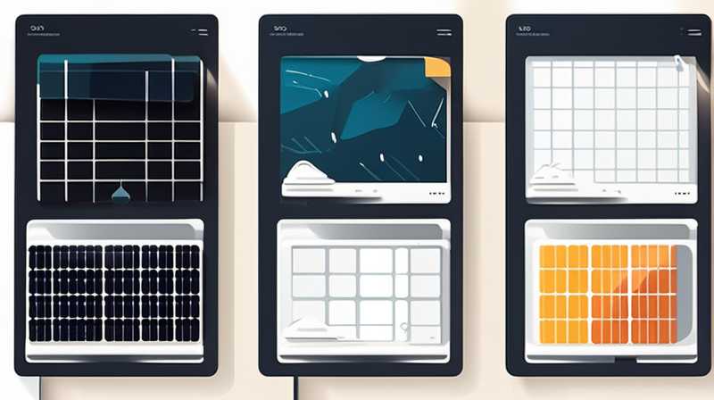 What are the materials of thin film solar panels?