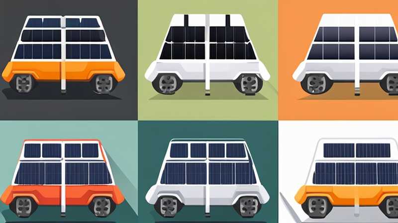 Where to put the solar panels on the bed car