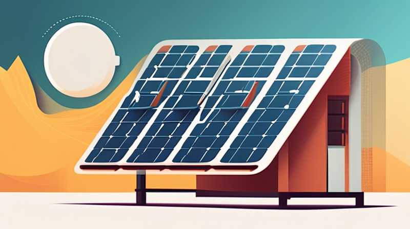 How to adjust the switching time of solar energy