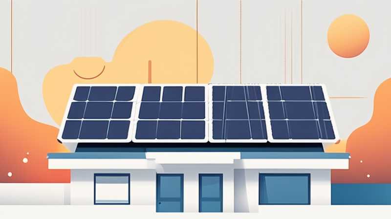 How to hang solar panels on the roof