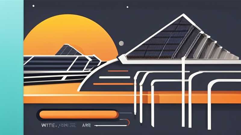 Where are solar signal lines installed?