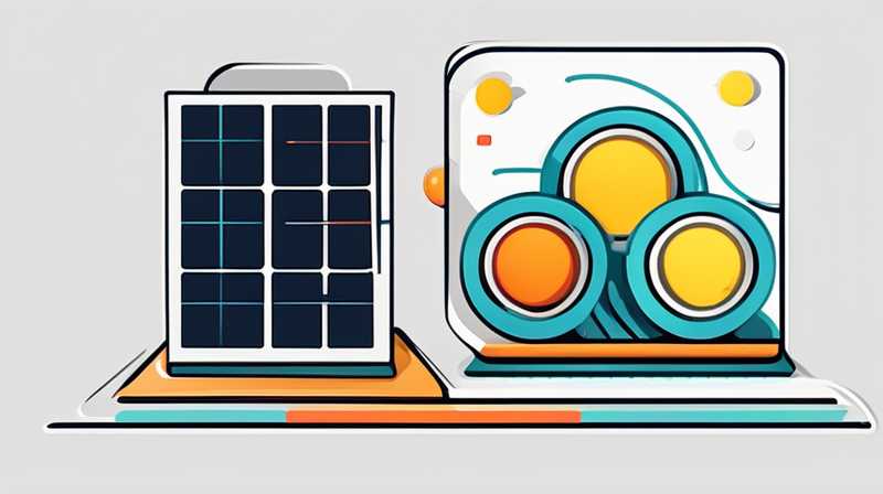 Which one has more solar cells?