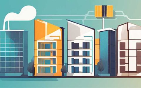Where to install solar energy in high-rise residential buildings