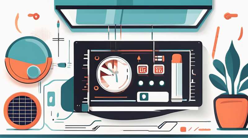 What is the solar automatic start and stop?