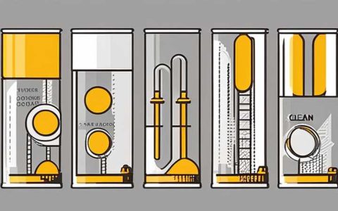 How to clean yellow solar tubes