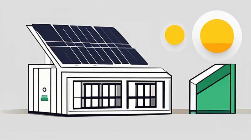 Where to place the solar cell