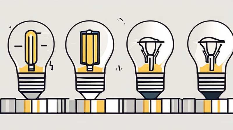 How many volts does the three-speed charging solar light bulb have?