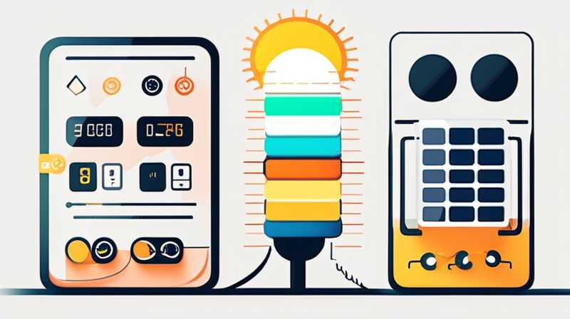 How much is solar power generation per ampere