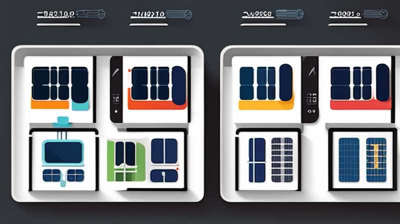 How to check the height of solar panels