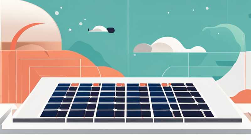 Show how to make the base of the solar panel