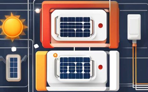 How to connect the wires next to the solar panel