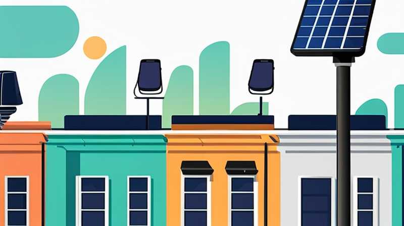 How about the rooftop solar street light