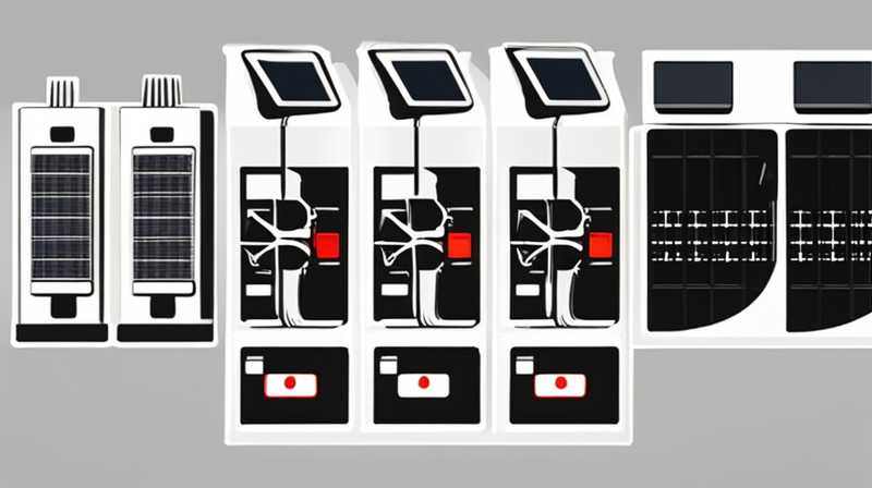 How to control charging and discharging of solar energy