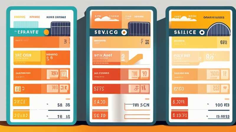 What invoices should be issued for solar energy sales?