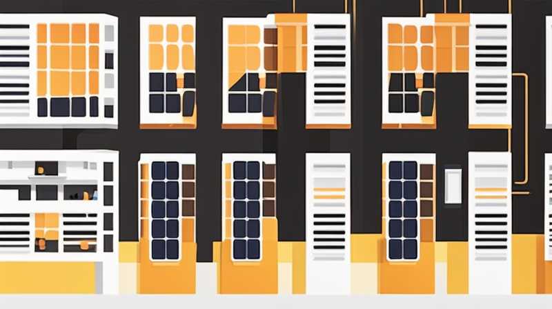 What solar energy equipment is used in the apartment?