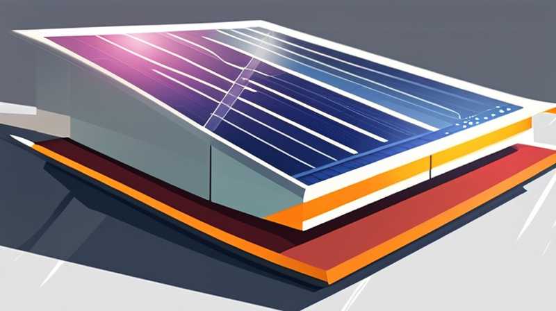 How much does a flat panel solar liner cost