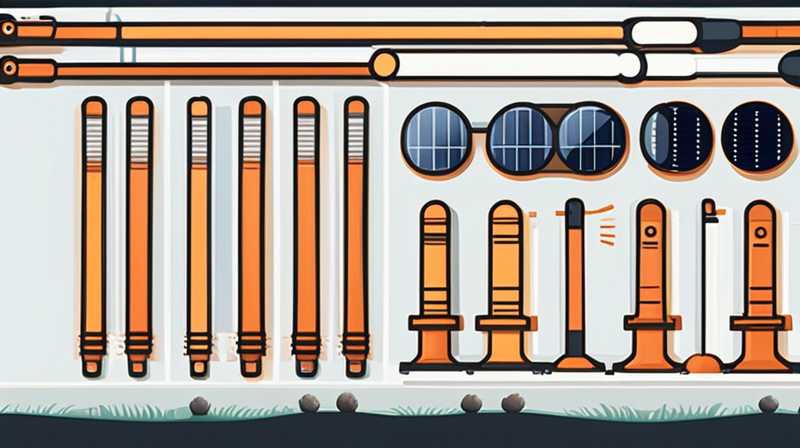 What is the diameter of the solar pipe pile?