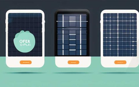 What are the brands of solar panels in the park?