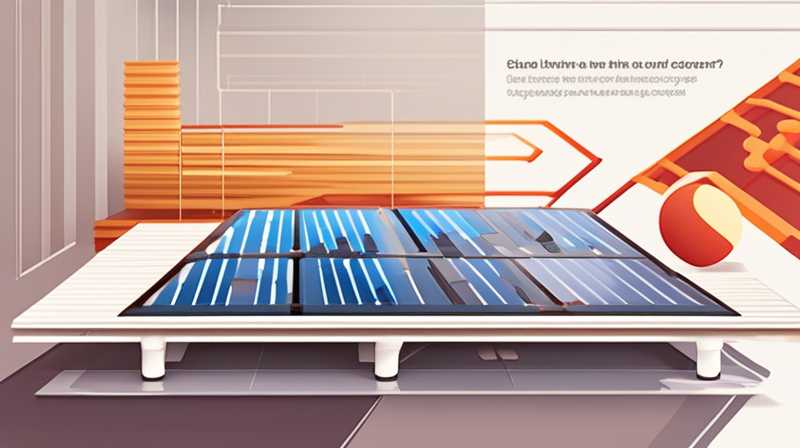 How much does solar floor heating control cost?