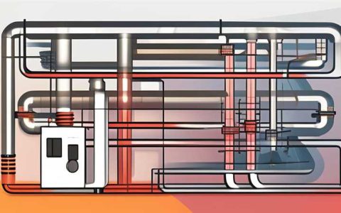 How many pipes are needed for solar heating?