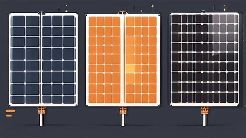 What is the no-load voltage of solar panels?