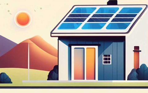 What controls the lights on solar panels?