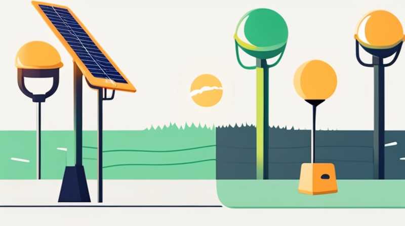 What is the price of solar garden street lights