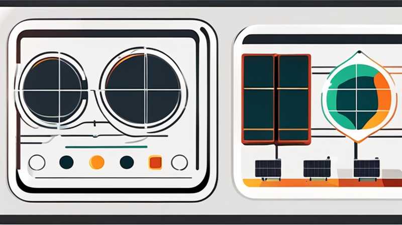 How to read solar display panel