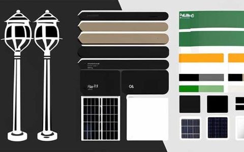 What is the pole mounted solar street light called?