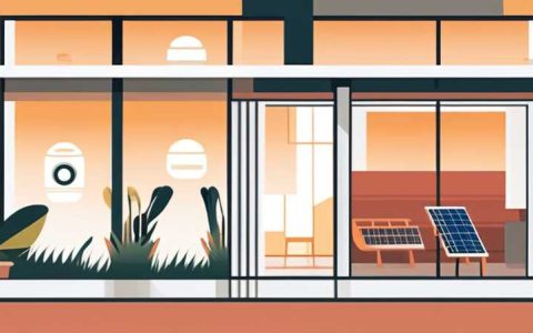 How many watts of solar lights are used in the home yard