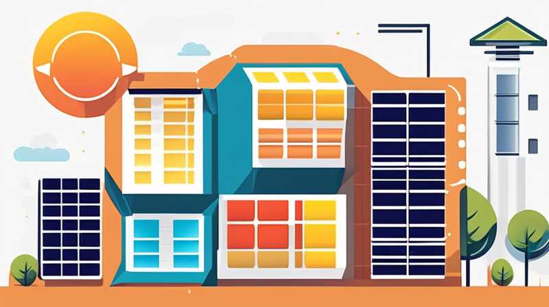 How to make solar energy for buildings