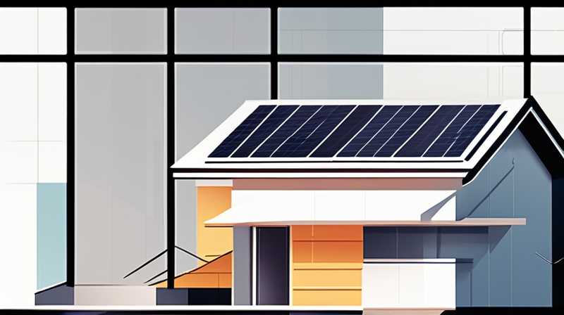 What does a solar roof do?