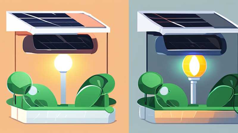 What is the lowest solar lamp that can be raised?