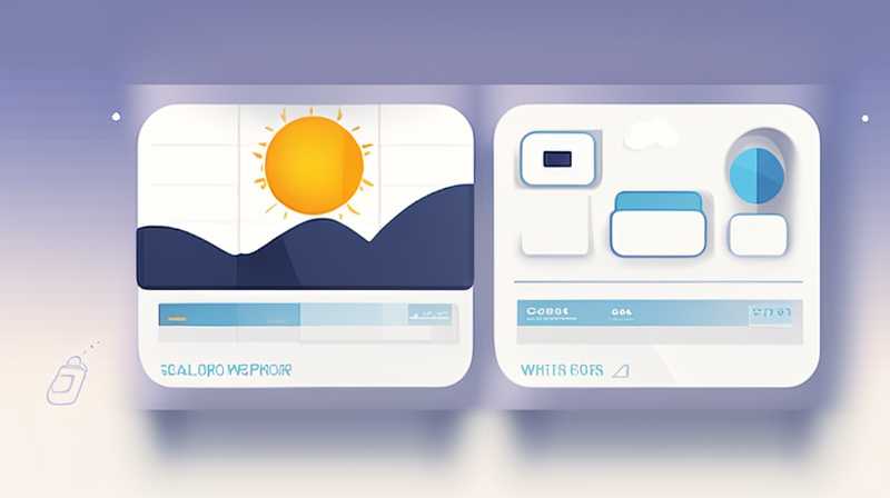 What determines solar power?