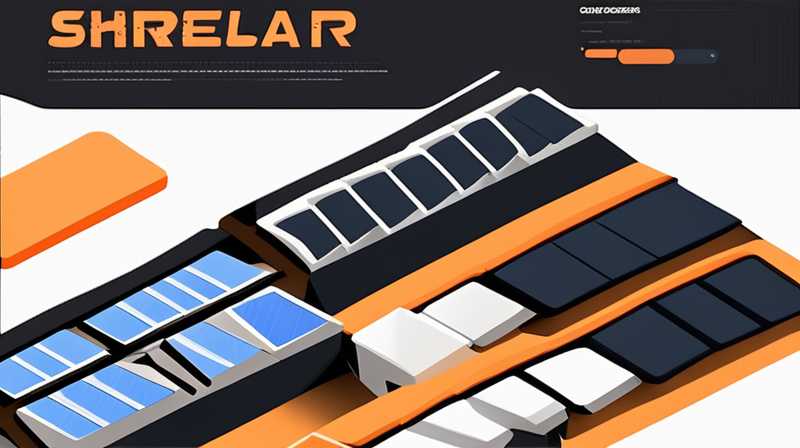 How to disassemble solar panels of shredder