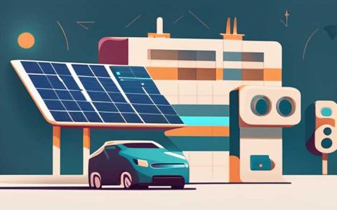 What industry is the solar power plant in?
