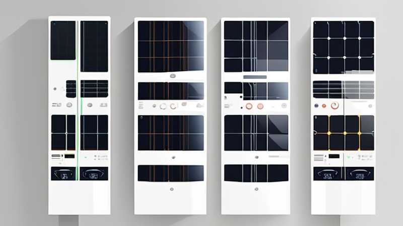 How many volts per square meter of solar panels