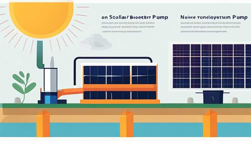 How to control solar booster pump