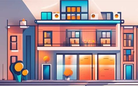 How to install solar lights behind the building?