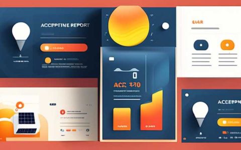 How to write a solar energy acceptance report