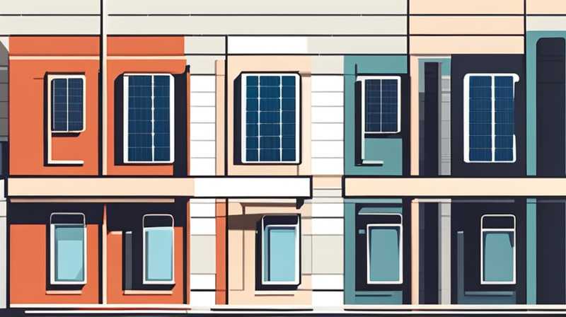 How to use the solar panel bracket outside the building