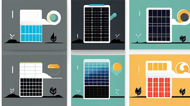 How to connect solar panels to stabilize voltage